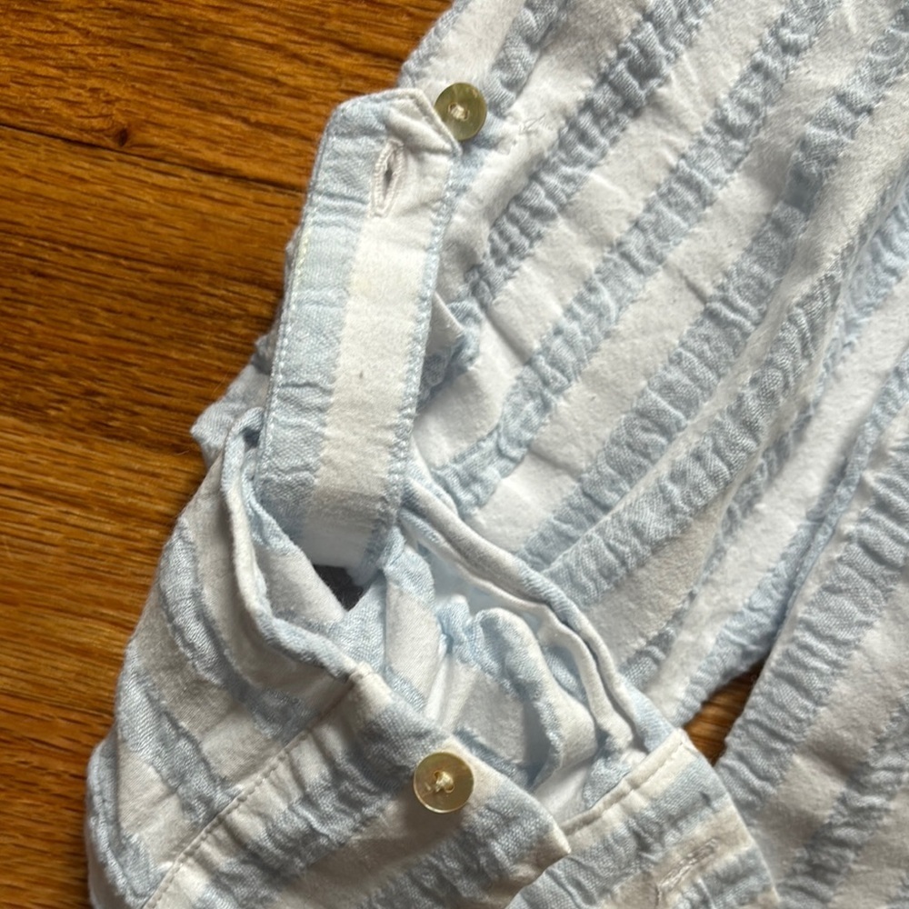 Jane and Delancey Shirt Women’s Nautical Cotton Coastal - Picture 5 of 9